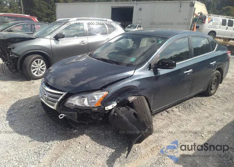 2014 Nissan Sentra Sv из США, поврежденный, VIN 3N1AB7AP2EL694934